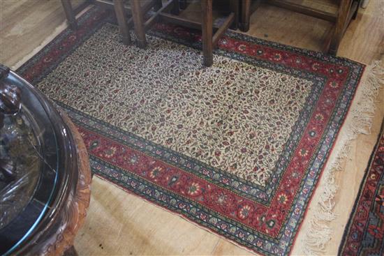 A Central Persian rug, 5ft 7in by 3ft 9in.